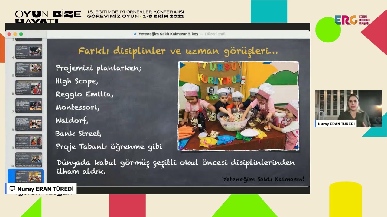 18. Eğitimde İyi Örnekler Konferansı I Yeteneğim Saklı Kalmasın