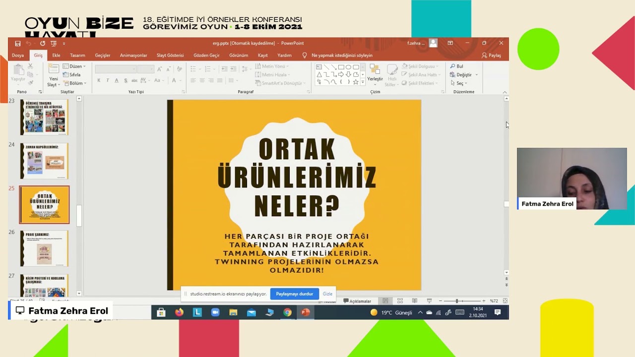 18. Eğitimde İyi Örnekler Konferansı I Geze Geze Sanal Müze