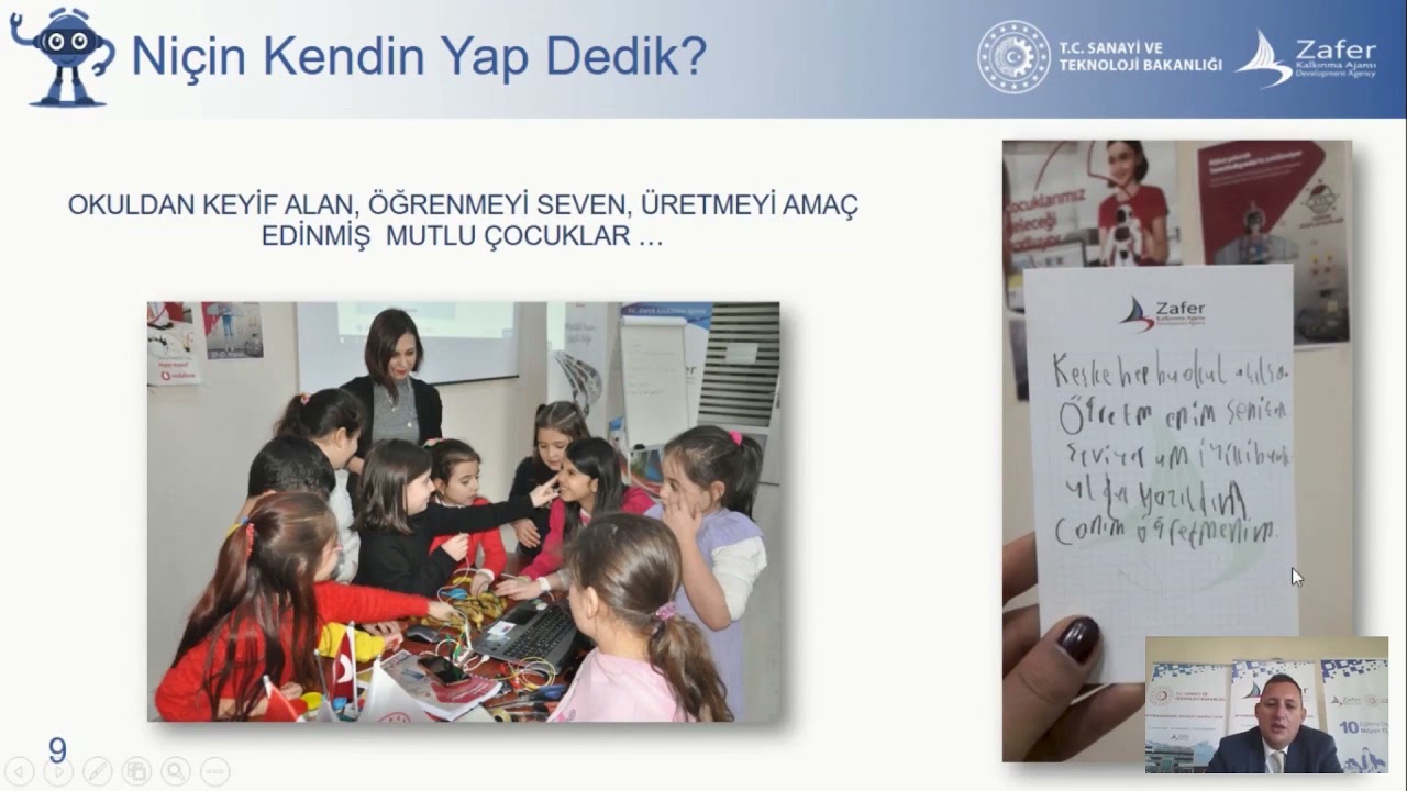 18. Eğitimde İyi Örnekler Konferansı I YENEP ve Kendin Yap Hareketi